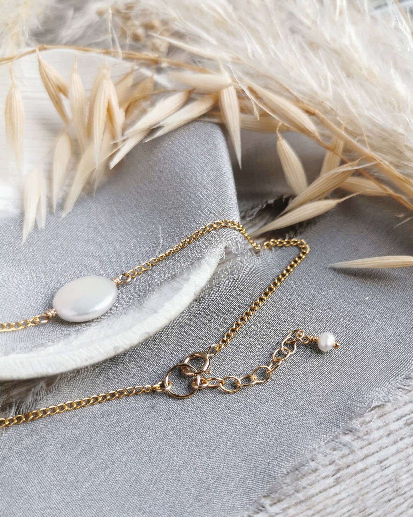 Pearl & gold bracelets - choose your pearl style