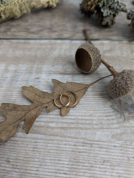 Gold Ear Cuffs - hammered or smooth finish