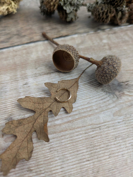 Gold Ear Cuffs - hammered or smooth finish