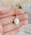 Large Keishi Pearl necklace - Silver or 14k Gold filled