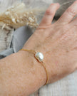 Pearl & gold bracelets - choose your pearl style