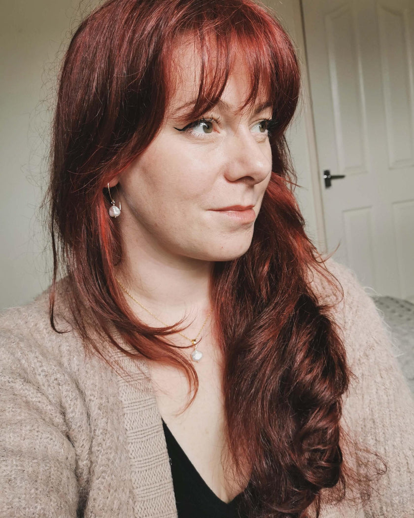 Small Keishi Pearl necklace - Silver or 14k Gold-filled