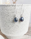 Peacock Baroque Pearl earrings - Silver or 14k Gold-filled