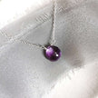 Amethyst and Silver necklace