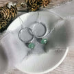 Aventurine and Silver earrings