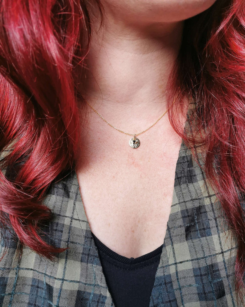 Personalised Rose Gold Birthstone necklace