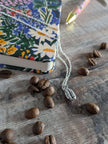 Silver Coffee Bean charm necklace (PRE-ORDER)