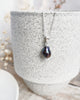 Peacock Baroque Pearl necklace - Silver or 14k Gold-filled