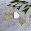 Silver Birch leaf Earrings