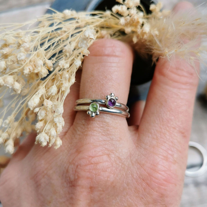 Crowned Jewels Gemstone Rings