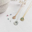 Single Charm only : for Silver Birthstone Necklaces