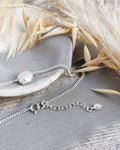 Longer Necklace or Bracelet Chain - Silver