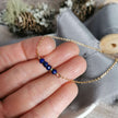 Lapis Lazuli and Gold bracelet