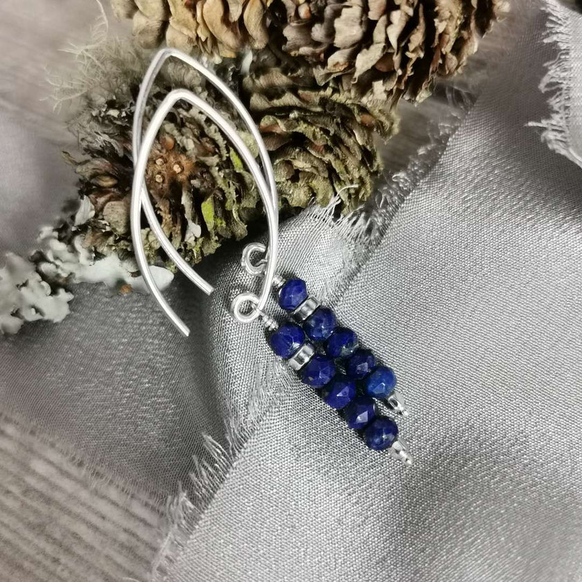 Lapis Lazuli and Silver earrings