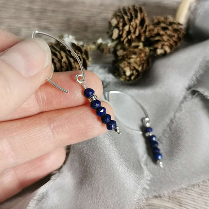 Lapis Lazuli and Silver earrings