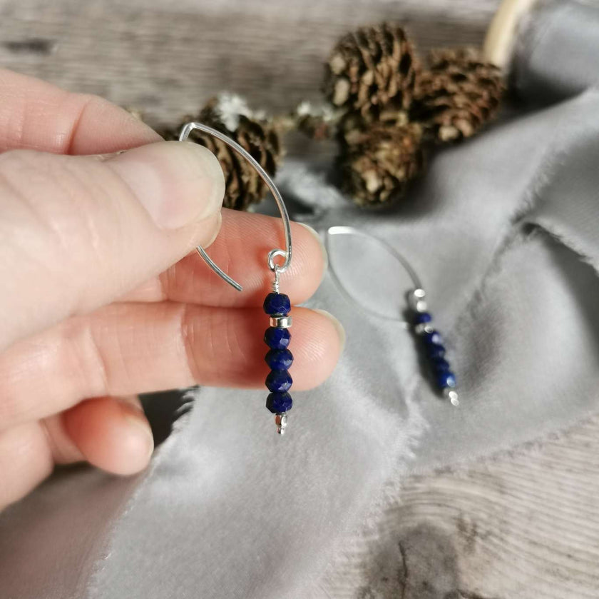 Lapis Lazuli and Silver earrings