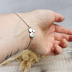 Mini Mantra bracelet - 'Calm' or 'Trust' affirmations