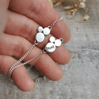 Mini Mantra bracelet - 'Calm' or 'Trust' affirmations