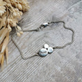 Mini Mantra bracelet - 'Calm' or 'Trust' affirmations