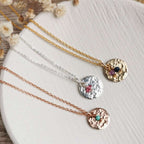 Single Charm only : for 14k Rose Gold-filled Birthstone Necklaces